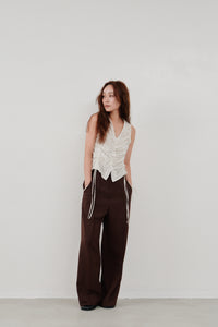 gather stripe top