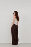 pintuck wide pants