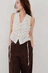 gather stripe top