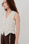 gather stripe top