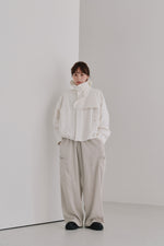画像をギャラリービューアに読み込む, drawstring gloss pants
