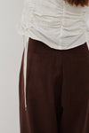 pintuck wide pants