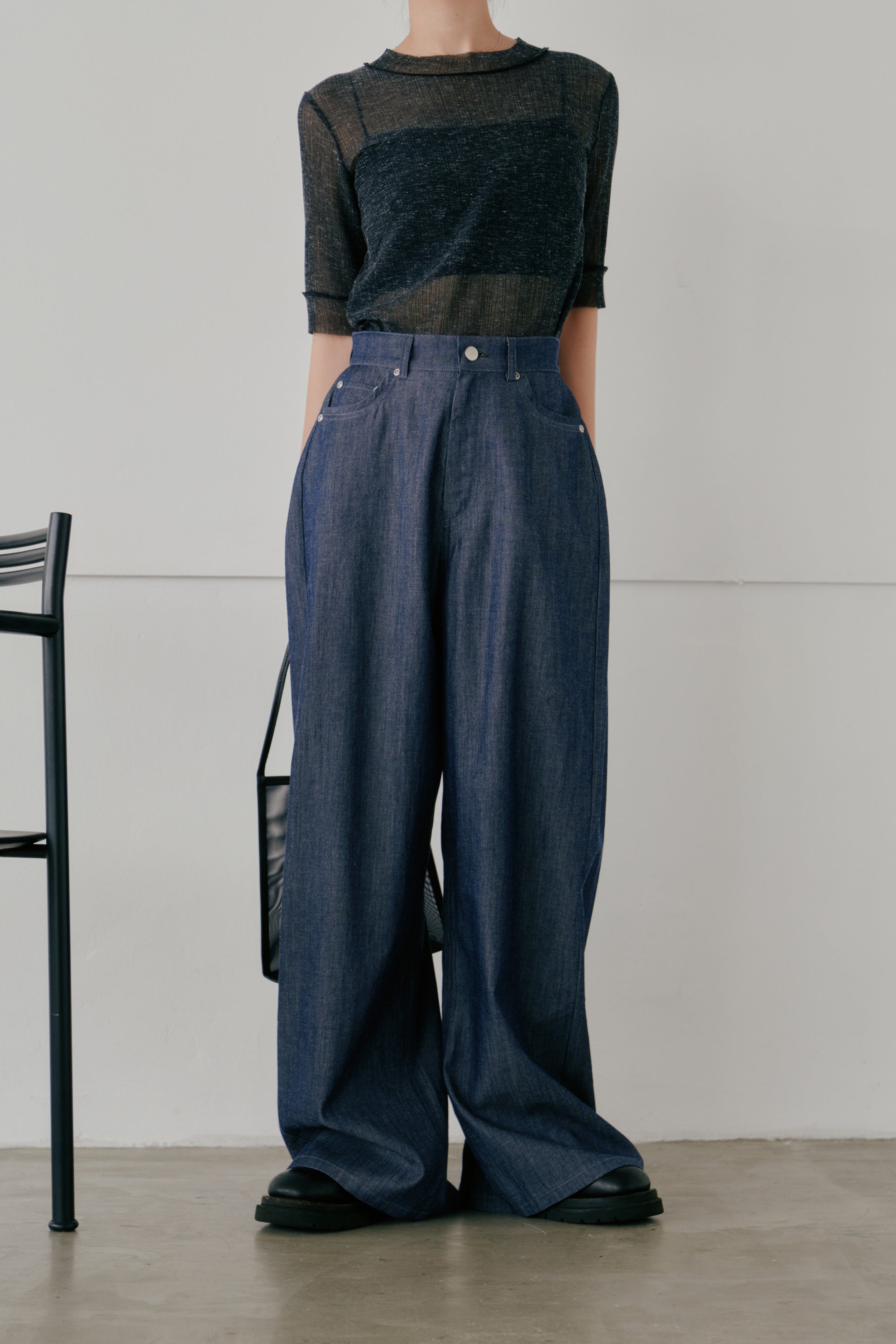 sidetuck denim