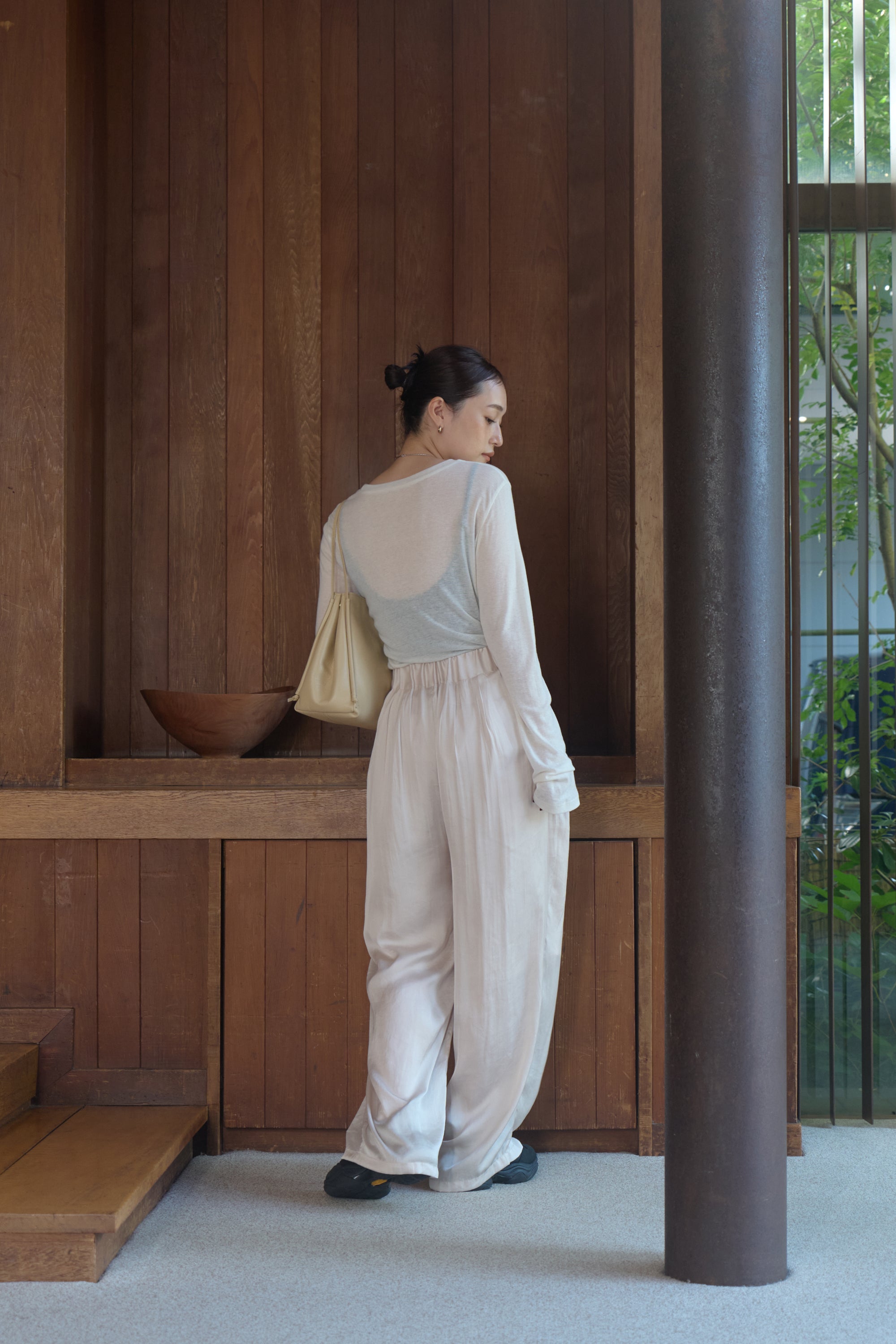 5KNOT 】VINTAGE SATINE JUMPSUIT - オールインワン