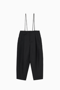 SUSPENDER COCOON PANTS