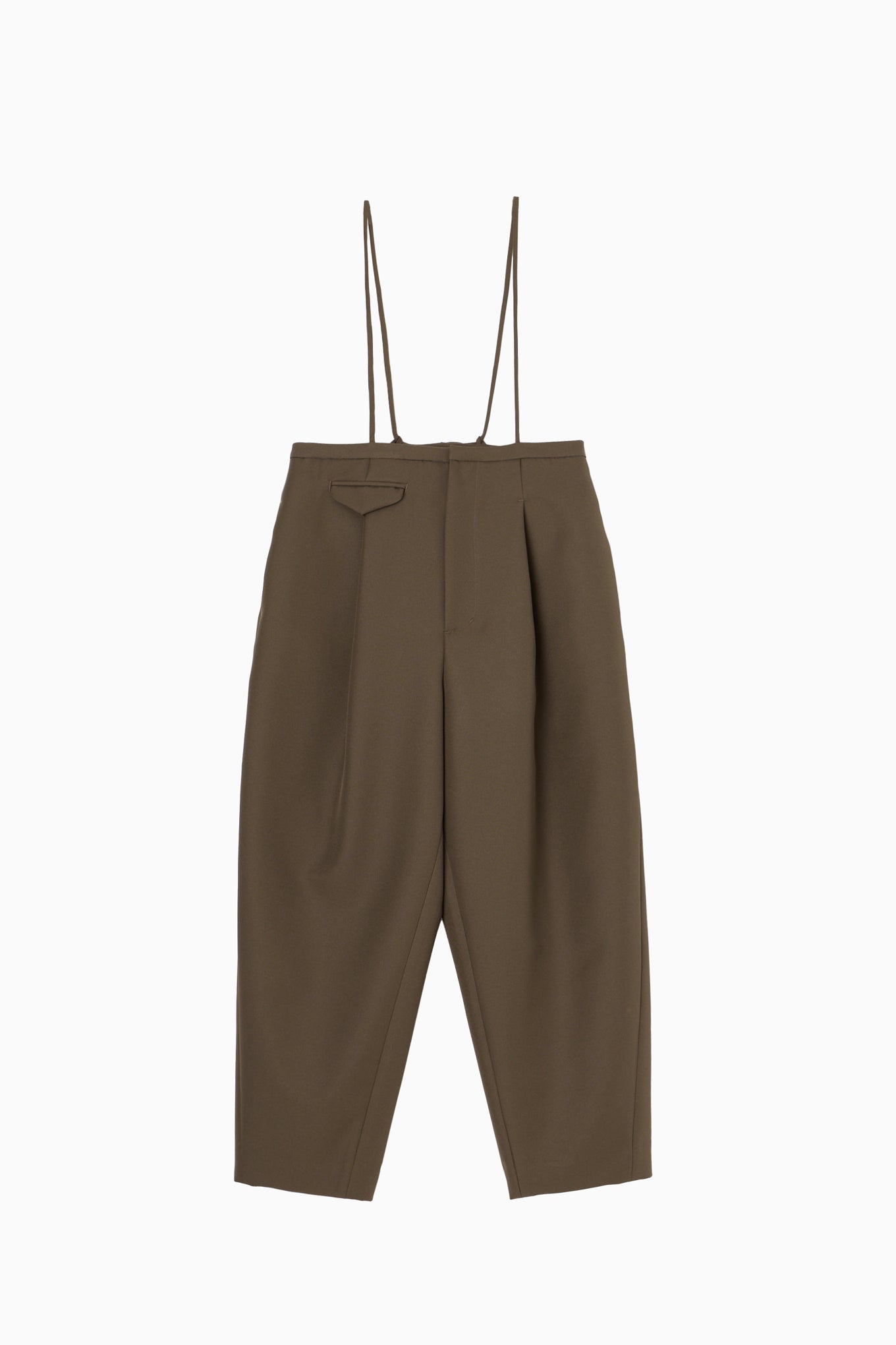 SUSPENDER COCOON PANTS