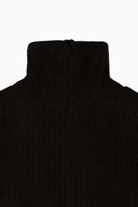 HIGH NECK VELOUR COMBINAISON