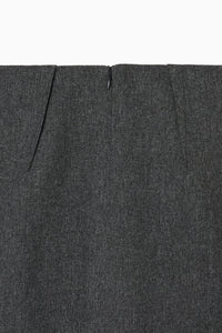 melange tight skirt