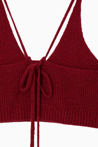 KNIT BUSTIER