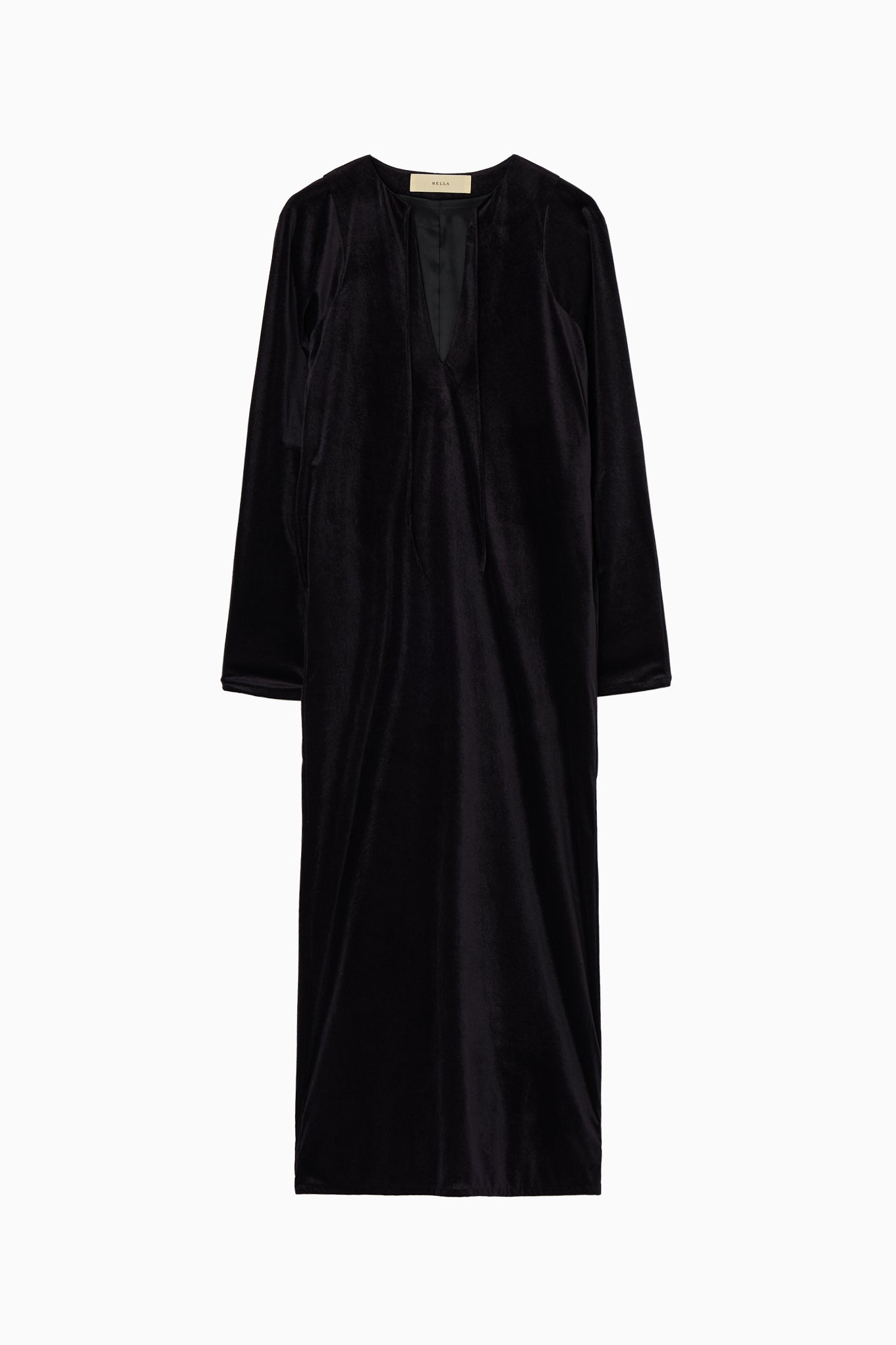 sheer velour dress