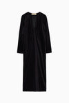 sheer velour dress