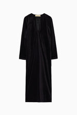 画像をギャラリービューアに読み込む, sheer velour dress
