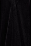 sheer velour dress