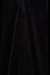 sheer velour dress