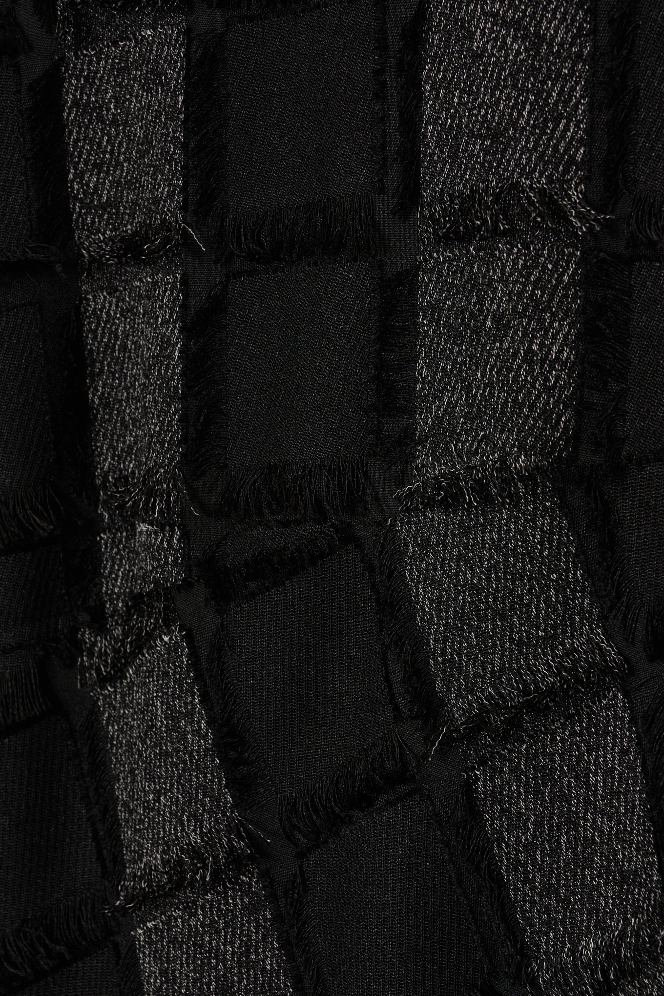 cut jacquard patchwork dress