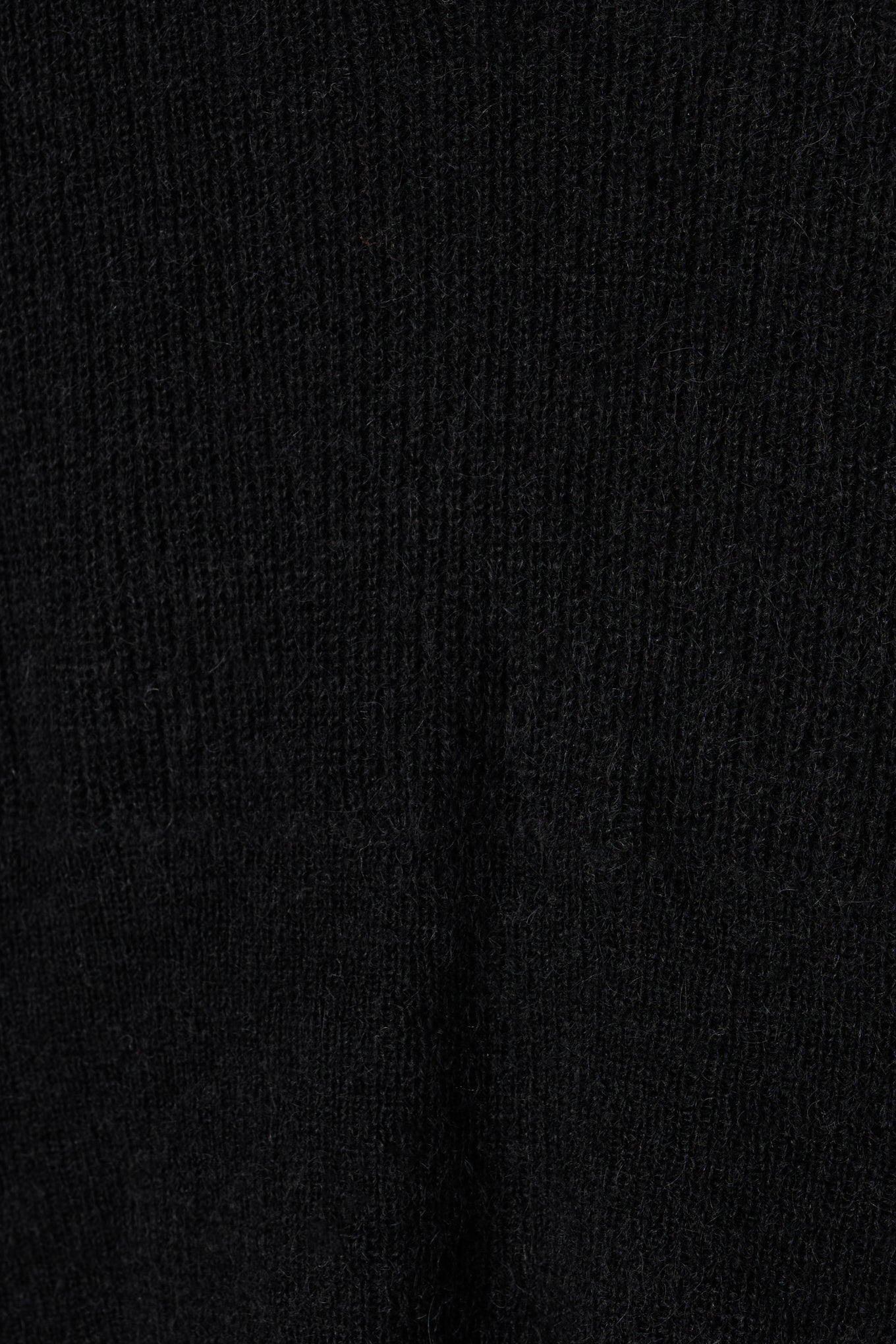 shaggy knit hoodie