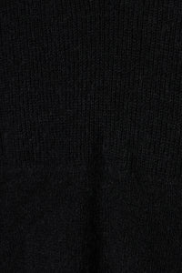shaggy knit hoodie
