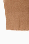 shaggy knit hoodie