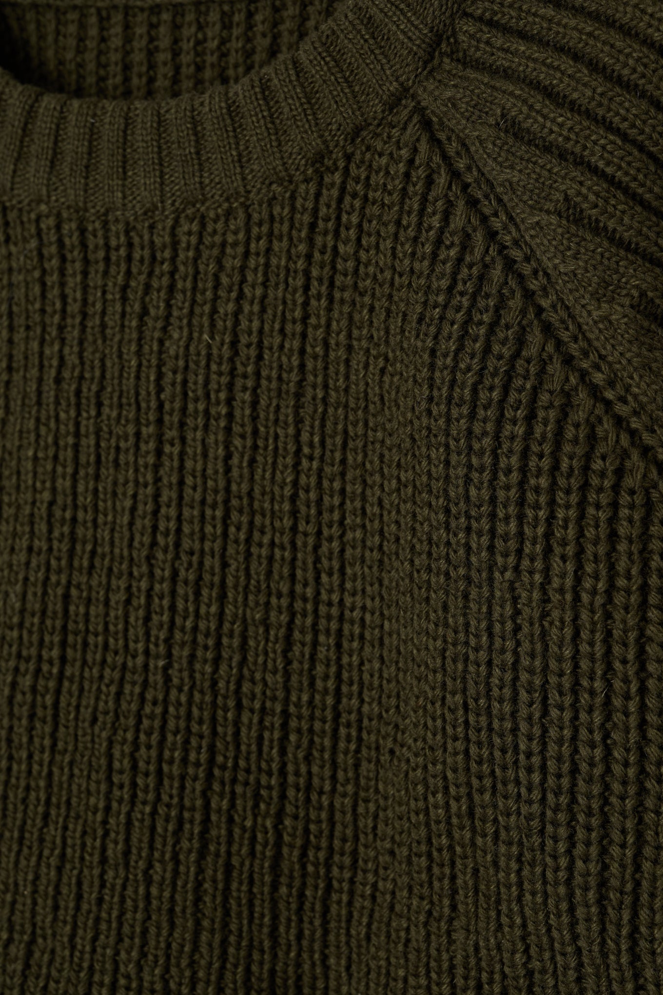 cropped knit pullover