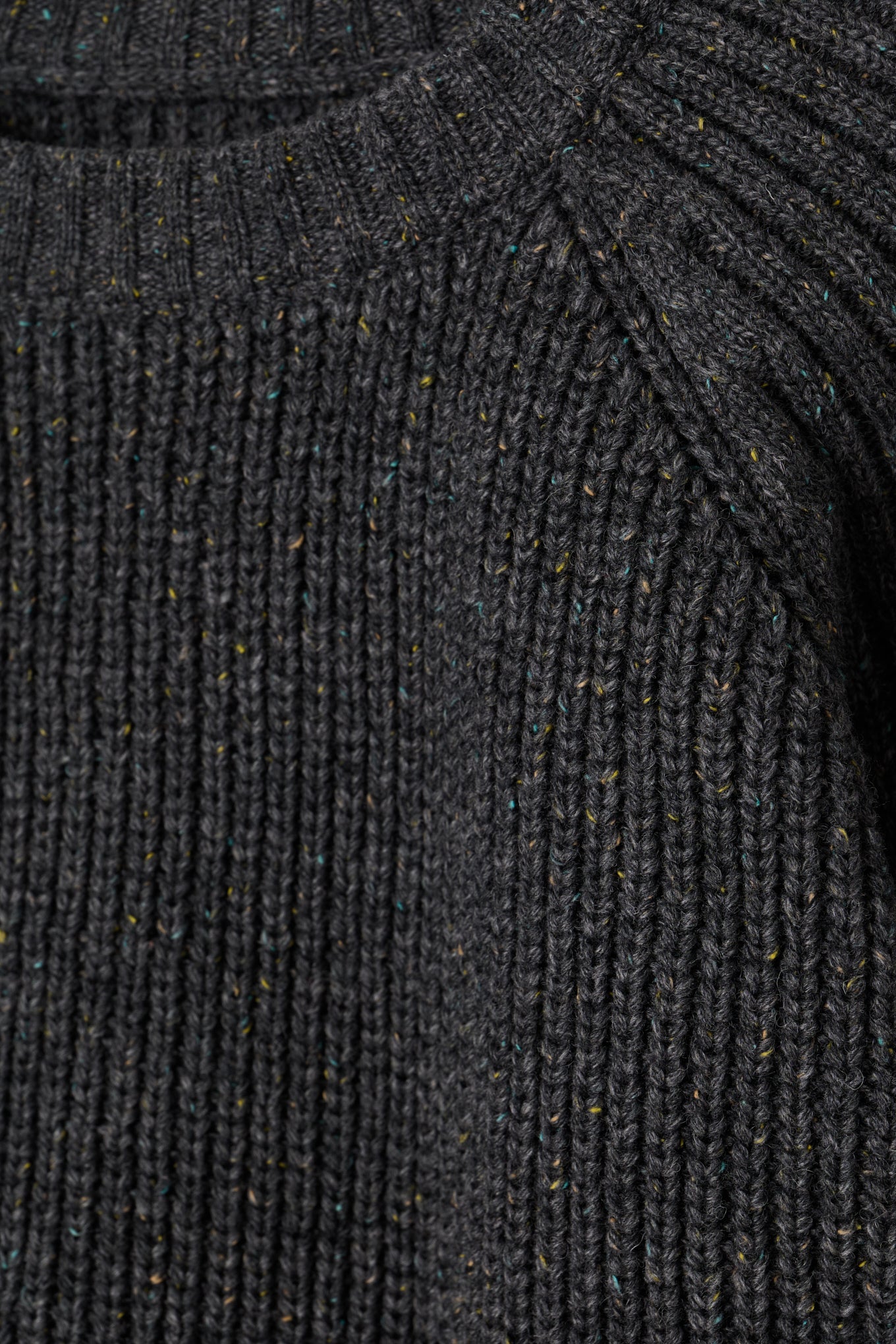 cropped knit pullover