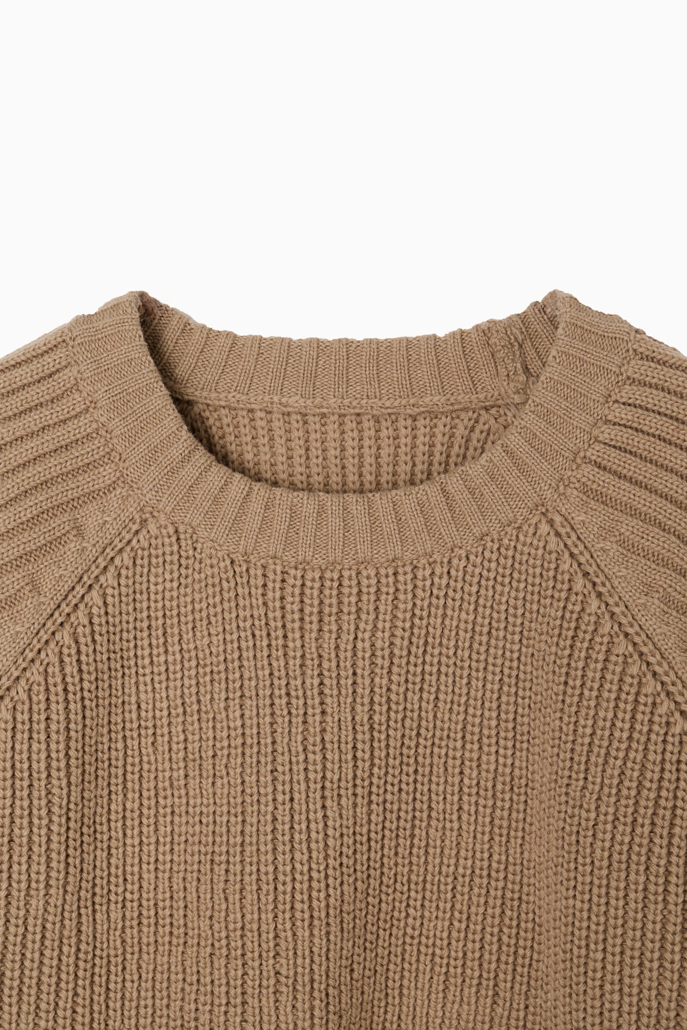 cropped knit pullover