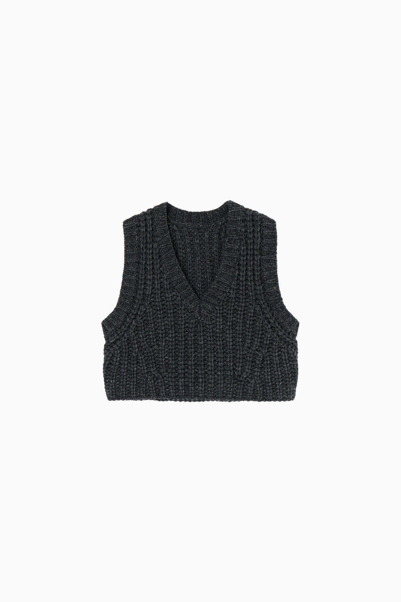 low gauge short vest