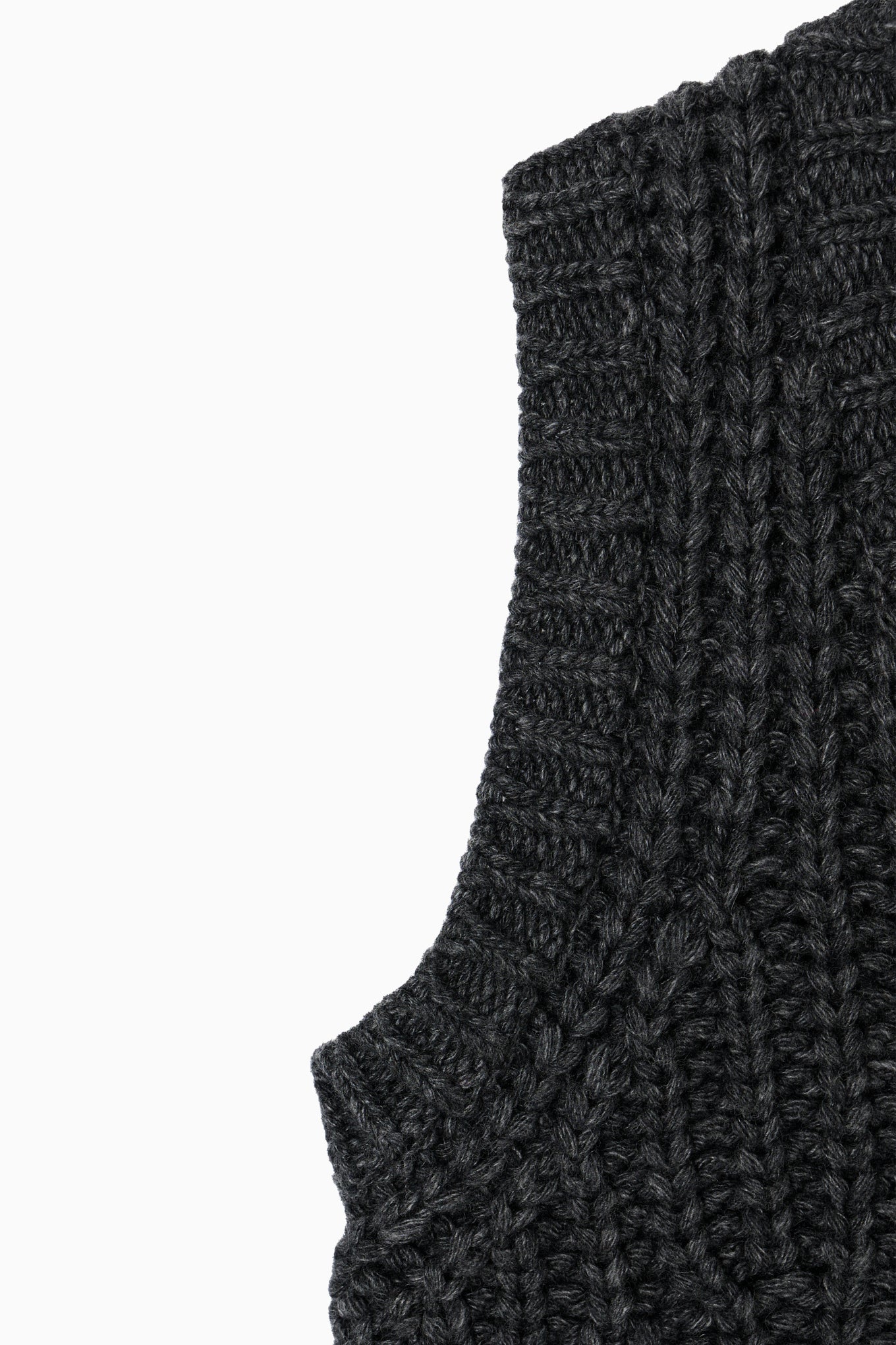 low gauge short vest