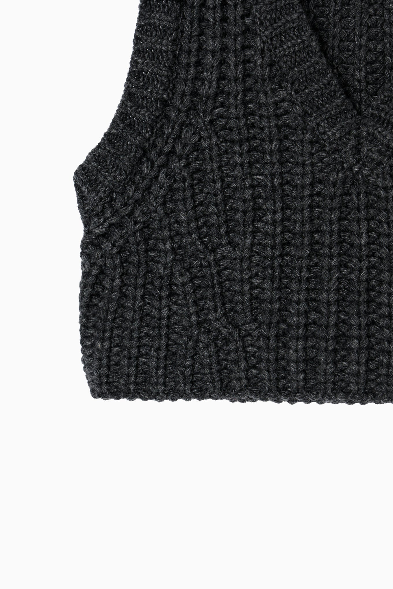 low gauge short vest