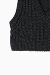 low gauge short vest
