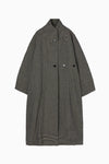 tweed long coat