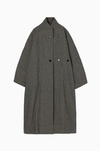 tweed long coat