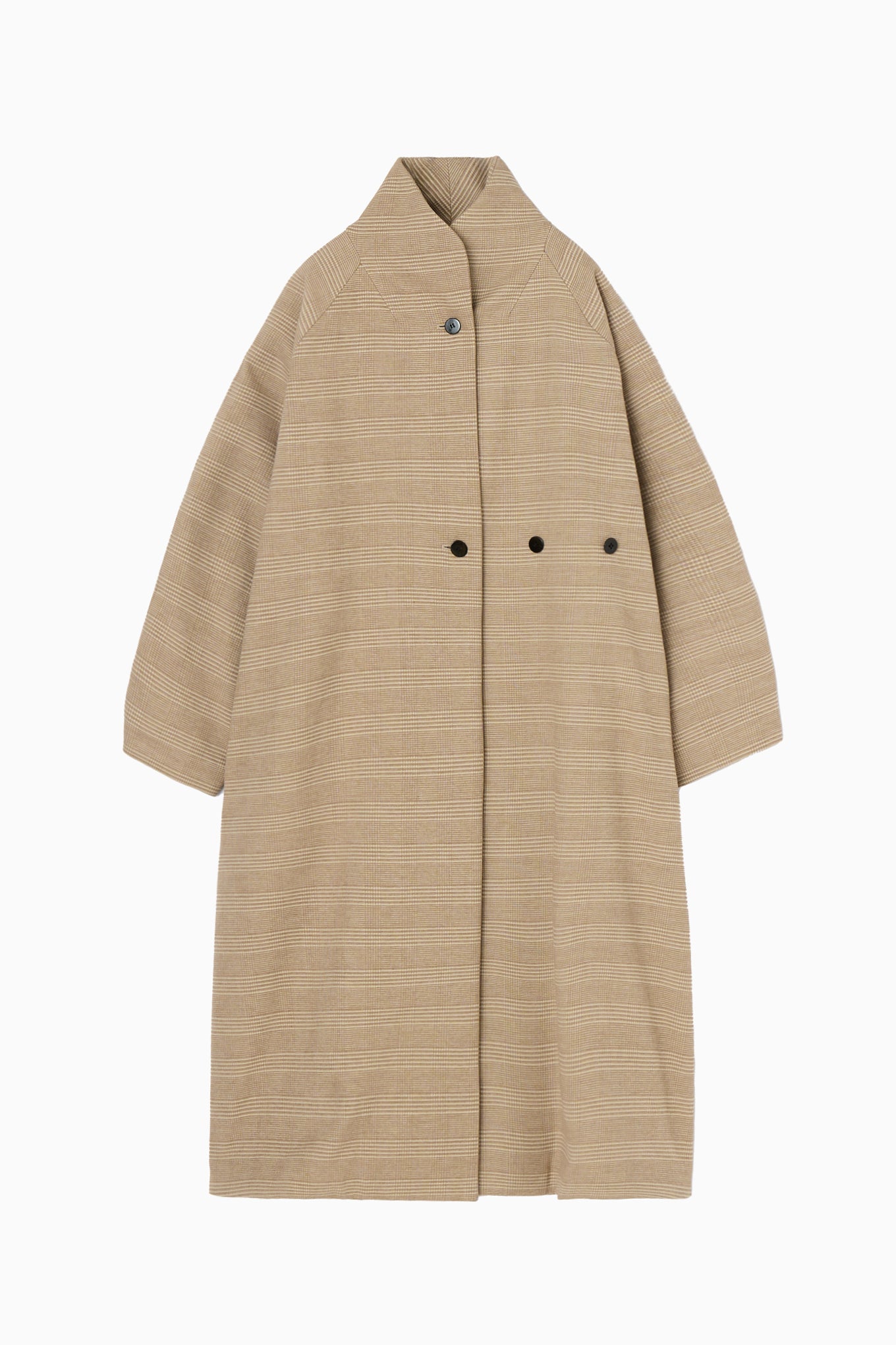 tweed long coat