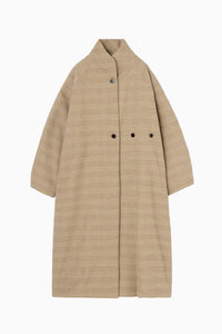 tweed long coat