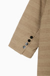tweed long coat