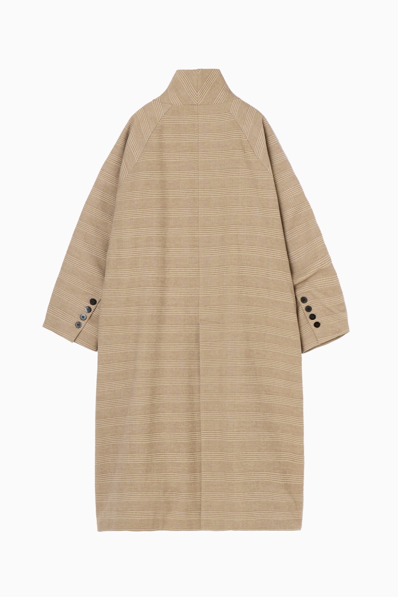 tweed long coat