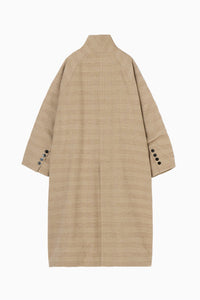 tweed long coat