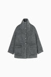 wool shaggy coat