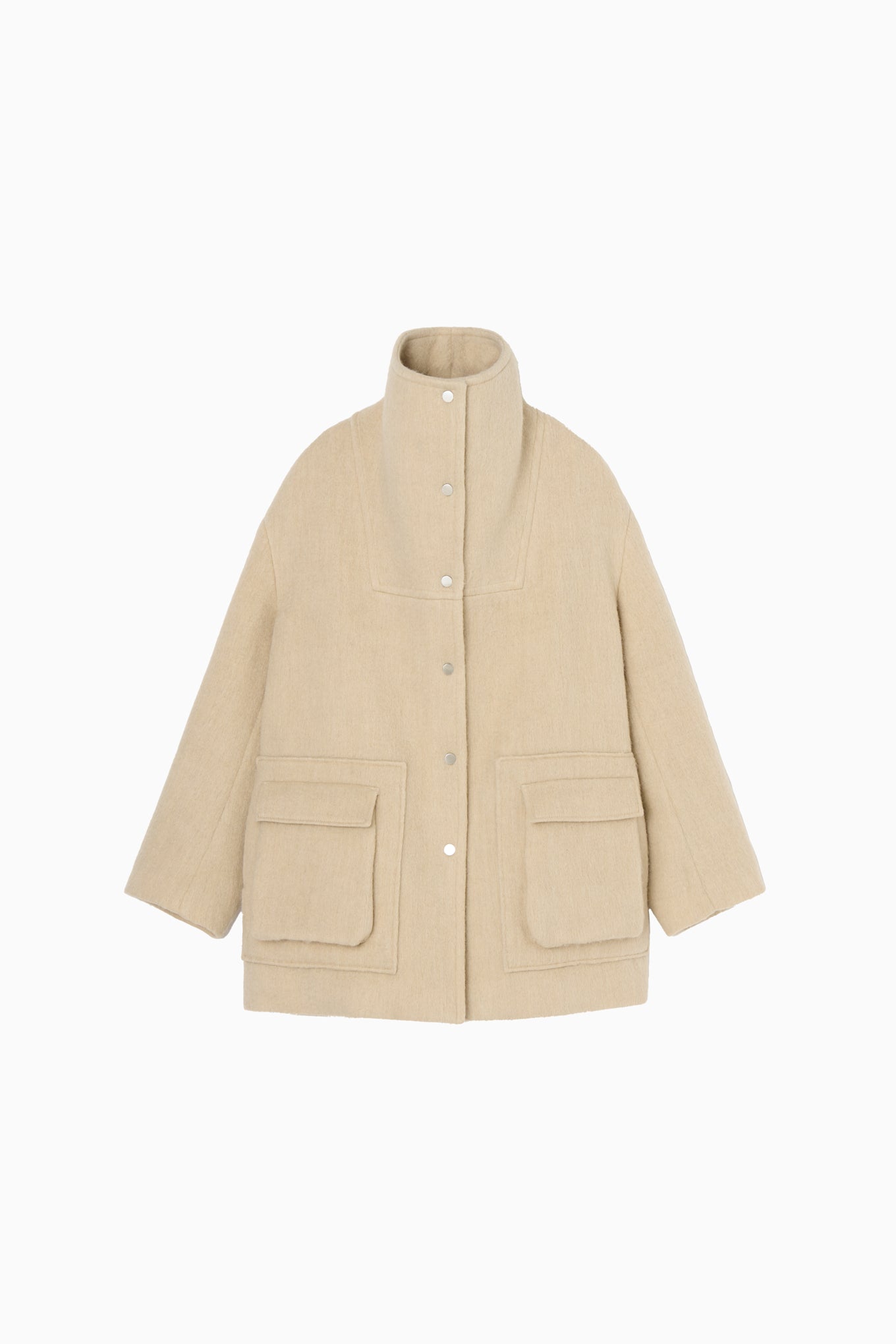 wool shaggy coat