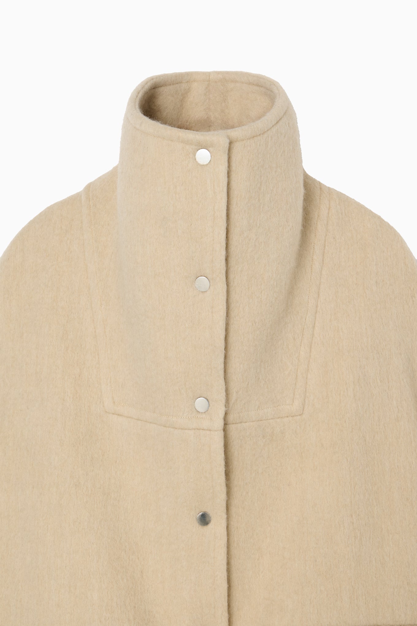 wool shaggy coat