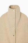 wool shaggy coat