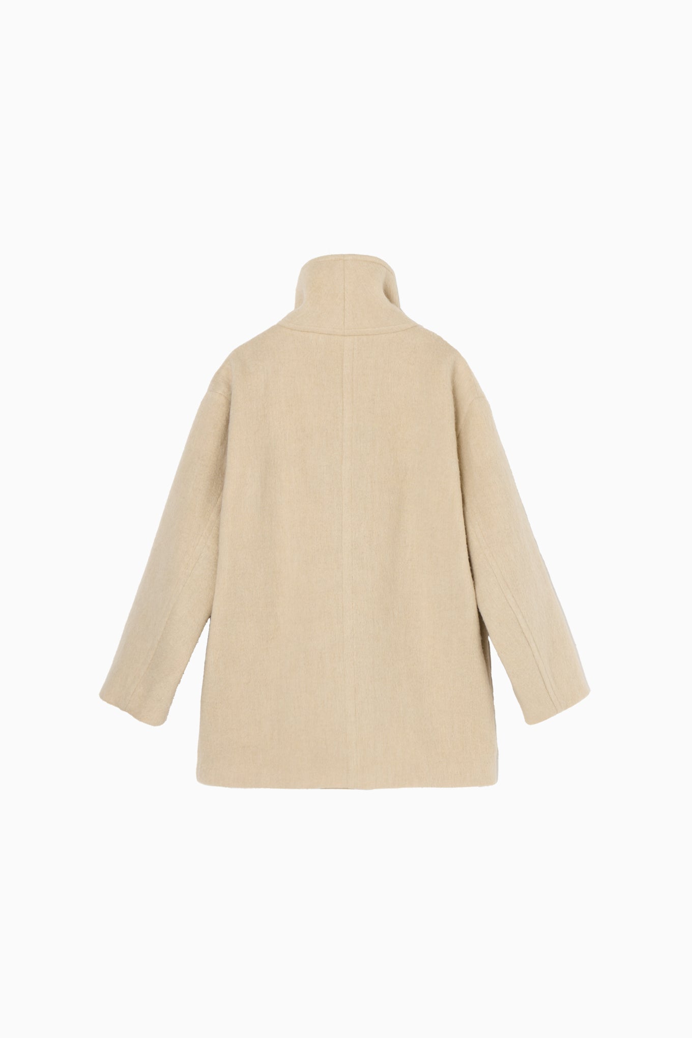 wool shaggy coat