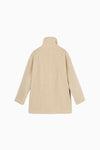 wool shaggy coat