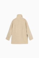 画像をギャラリービューアに読み込む, wool shaggy coat
