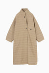 tweed long coat