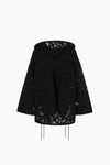 flower lace hoodie