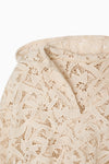 flower lace hoodie