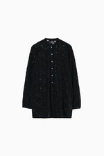 画像をギャラリービューアに読み込む, tulle embroidery shirt
