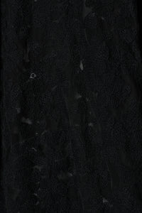 tulle embroidery shirt