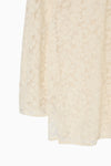 tulle embroidery shirt