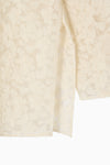 tulle embroidery shirt